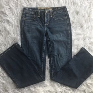 Nine West Mid Rose Bootcut Jean